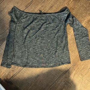 F21 Off The Shoulders Shirt